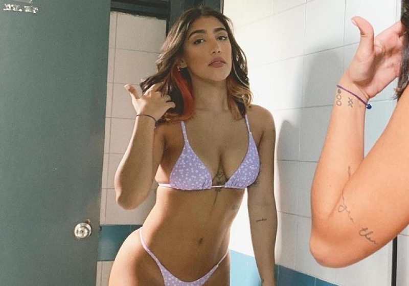 Daniela Barranco calienta las redes, se destapó en el baño con una fotos hot .