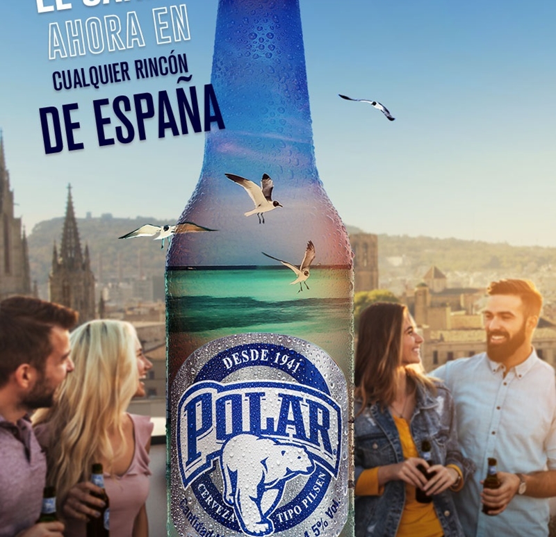 Polar Pilsen lleva su sabor criollo al mercado español.