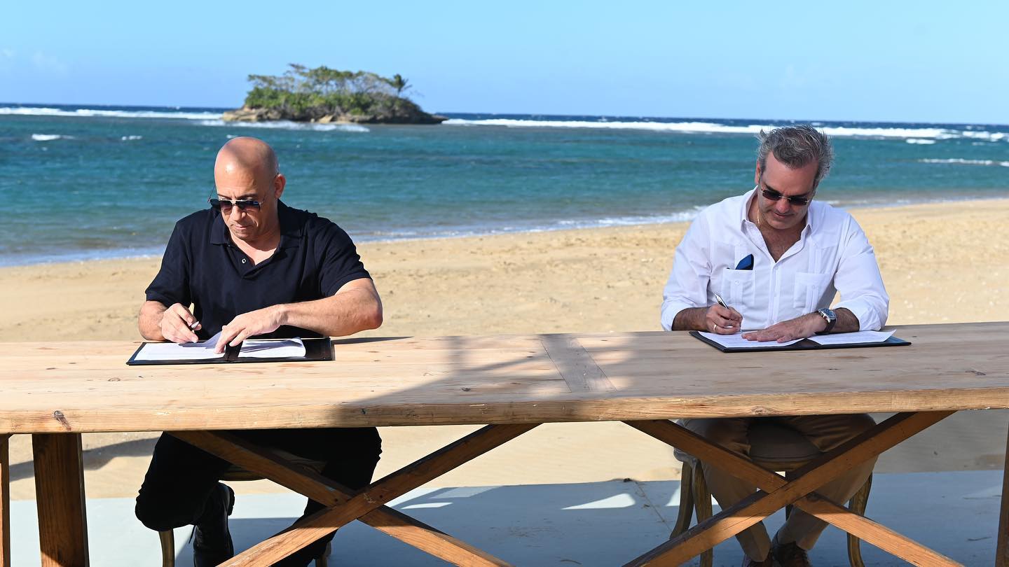 El actor Vin Diesel generará miles de empleos e impulsará el turismo en República Dominicana.