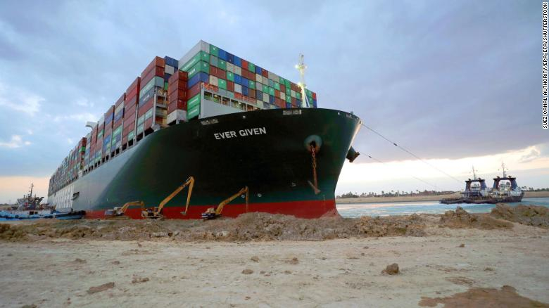 Egipto incauta el barco Ever Given como indemnización, más de US$ 900 millones para el canal de Suez.