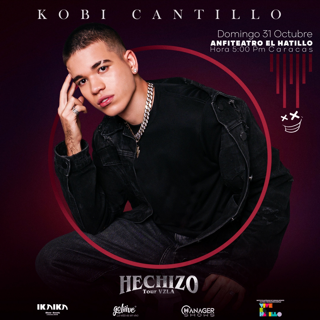 Kobi Cantillo se reencuentra con su público caraqueño con su “Hechizo Tour”