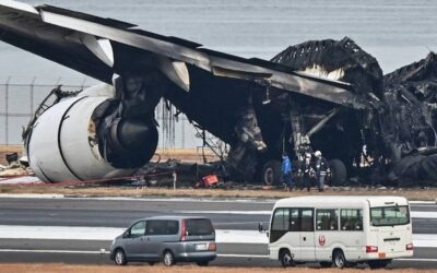 Revelan detalles del choque de los dos aviones en Japón.