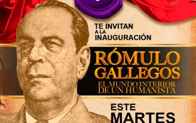 Exposición ¨Rómulo Gallegos, el mundo interior de un humanista¨